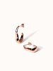 PURELEI Ohrringe Raw in Rosegold