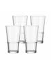 LEONARDO 4er Set Trinkgläser Event in 550 ml in transparent