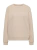 Cecil Sweatshirt mit Rundhals und Artwork in Pearl Beige