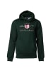 Gant Sweatshirt in Grün (Tartan Green)
