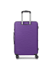 Franky Dallas 3.0 4 Rollen Kofferset 3-teilig mit Dehnfalte in purple