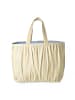 Rice Große Raffia Tasche Natürlich in natur