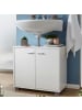 KADIMA DESIGN Modern gestalteter Waschbeckenunterschrank, 60x55x30 cm, kratzfeste Oberfläche
