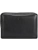 Esquire Eco Gürteltasche Leder 13 cm in black