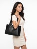 Cluty Shopper echt Leder in schwarz