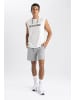 DeFacto Tanktop SLIM FIT in Ecru