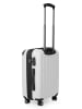 Hauptstadtkoffer Spree - Koffer Handgepäck Bordgepäck Trolley 55 x 36 x 21 cm erweiterbar max. 42 L, TSA in Weiß