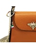 Florence Florence Umhängetasche Leder hellbraun, tan ca. 19cm