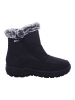 Scandi Keilstiefel Mit Tex-Membran in schwarz