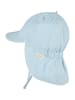Sterntaler Schirmmütze mit Nackenschutz Ohren in bleu