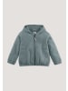 Hessnatur Fleece Jacke in atlantikblau