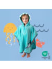 Schlummersack Frottee Badeponcho in Hellblau