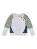 Sterntaler Strickpullover colorblocking in puder green