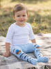 TupTam Baby Jungen Strickstrumpfhose 6er Pack in blau/grau
