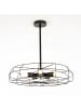 Licht-Erlebnisse Deckenlampe Ø 56 x (H)58 cm in Schwarz