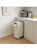 relaxdays Nischenschrank in Weiß - (B)16 x (H)62 x (T)48 cm
