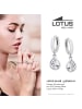 LOTUS silver Ohrringe Silber 925 Sterling Silber Zirkoniastein Ohrhänger