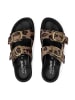 VITAFORM Textil Pantoletten in leopard
