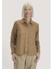 Hessnatur Hessnatur Flanell Bluse Relaxed aus Bio-Baumwolle mit TENCEL™ Lyocell in camelbraun