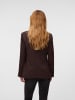 Vero Moda Einreihiger Blazer in Chocolate Torte