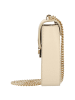 Seidenfelt Roros East-West - Umhängetasche 23 cm (soft cream) in beige/gold