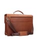 Esquire Dallas Aktentasche Leder 42 cm Laptopfach braun