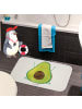 Mr. & Mrs. Panda Badeteppich Avocado Glücklich ohne Spruch in Weiß