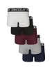 SikSilk Boxershort in black/white/grey/burgundy/navy