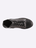 Andrea Conti Sneaker in schwarz-platinfarben