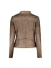 Desigual Braun Grün Polyurethan Damen Jacke