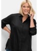 sheego Bluse in schwarz