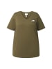 Ulla Popken Shirt in oliv