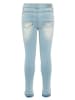 name it Mädchen Cropped Skinny Fit Jeanshose in Blau
