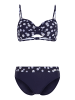 LASCANA LASCANA Bügel-Bikini in marine-weiß