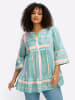sheego by Joe Browns Tunika in kalkmint-hummer-gemustert