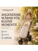 Hofbrucker Lammfell-Fußsäckchen Leni für Babyschale und Kinderwagen in Beige