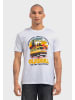 OLDSKULL T-Shirt Wrldvibe Adventure Van Logo Graphic in White