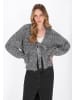 DreiMaster Women Cardigan in grey melange