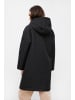 Finn Flare Steppmantel Uni in black