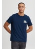 BLEND T-Shirt BHTee in Blau