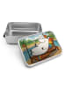 Mr. & Mrs. Panda Bento Box Einhorn Blümchentail Design ohne Spruch in Weiß