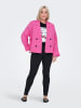 ONLY Carmakoma Blazer in Fuchsia Fedora