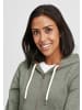 Oxmo Kapuzensweatjacke OXVicky Straight Sweat Zip-Hoodie in Grün