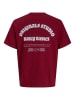 JACK & JONES PLUS T-shirt in Tibetan Red