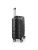 Delsey Meteor 4 Rollen Kabinentrolley 55 cm mit Dehnfalte in deep black