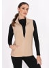 faina Weste in Beige
