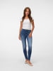 Vero Moda Skinny Jeans in Dark Blue Denim