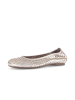 Gabor Elegante Ballerinas in gold