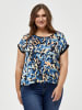 Peppercorn T-Shirt in Ocean Blue Print
