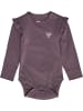Hummel Druckknopf Strampler Hmlmini Kinder in BLACK PLUM